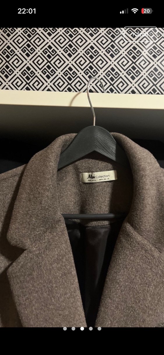 Kahverengi Kadın Midi Blazer Ceket - Görsel 3