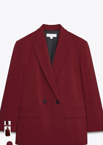 Zara kruvaze blazer - Görsel 2