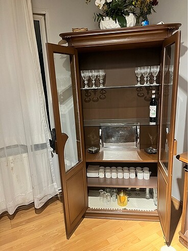 Beden Vintage vitrin ceviz