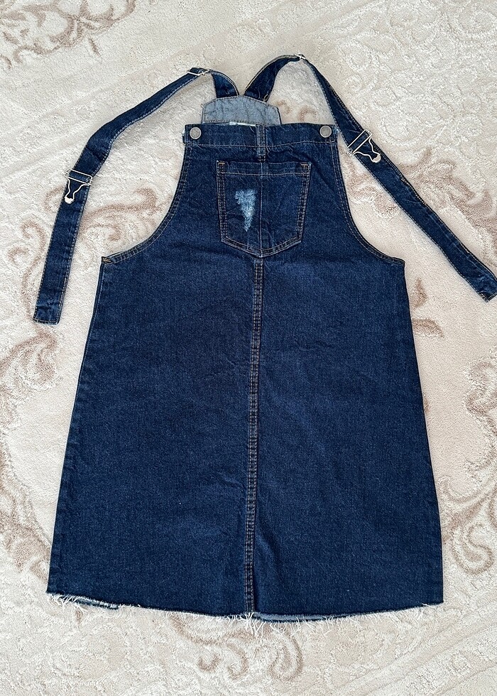 Kot Salopet Elbise - Görsel 3