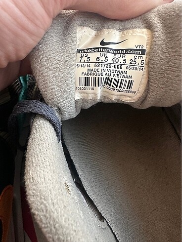 40 Beden gri Renk Nike Air