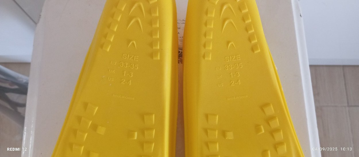 Sarı Piranhae Erkek Su Ayakkabısı Velcro - Görsel 2