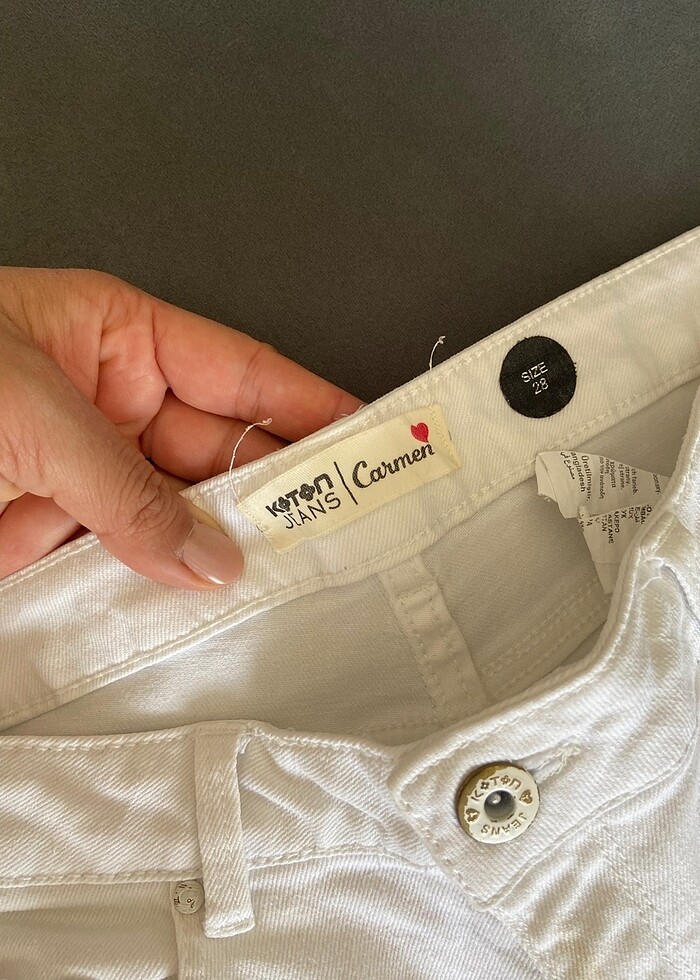 Beyaz pantolon - Görsel 4