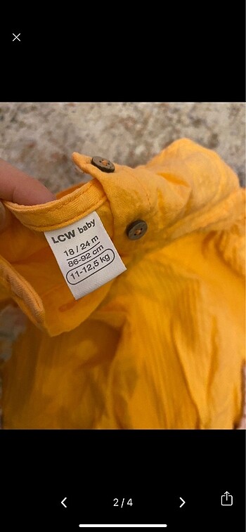 LC Waikiki Lcw yazlık elbise 18-24 ay