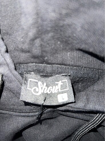 l Beden siyah Renk Orijinal Shout Sweatshirt