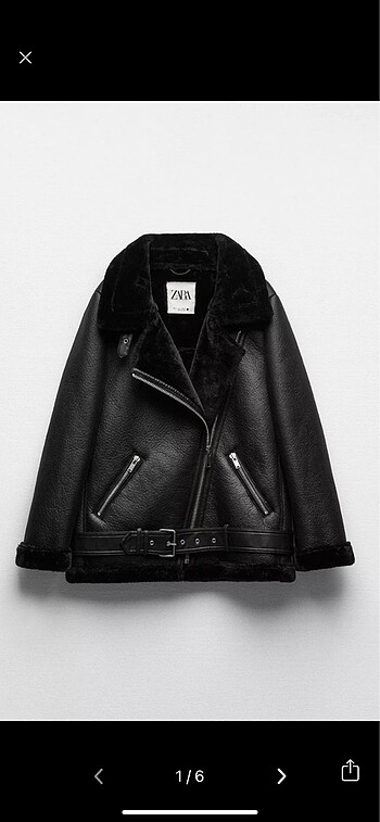 Zara biker mont