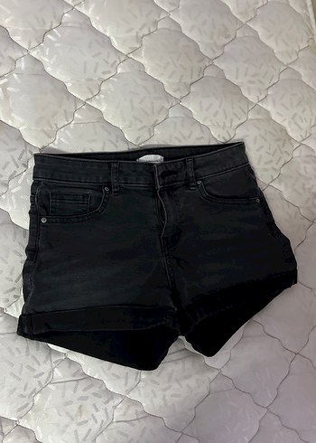 Siyah Mini Şort - Görsel 2