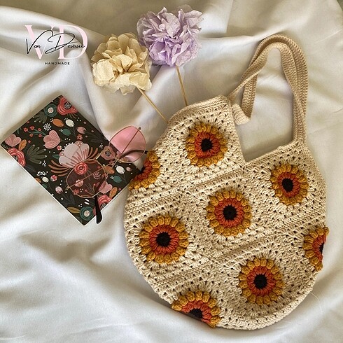 Hand Made Motifli Çanta
