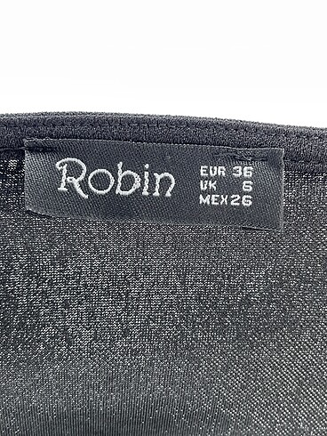 36 Beden siyah Renk Robin Kısa Elbise %70 İndirimli.