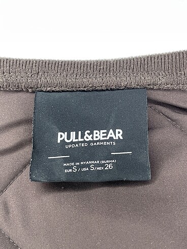 s Beden kahverengi Renk Pull and Bear Mont %70 İndirimli.