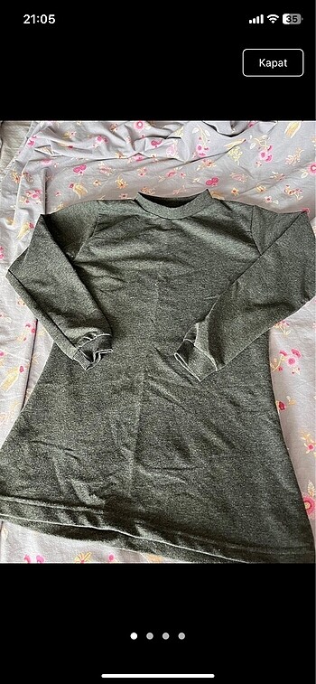 12-13 Yaş Beden S beden sweatshirt