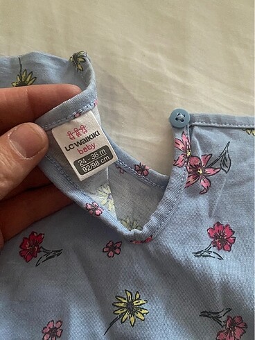 24-36 Ay Beden Lc waikiki marka kolsuz tshirt 2/3 yaş