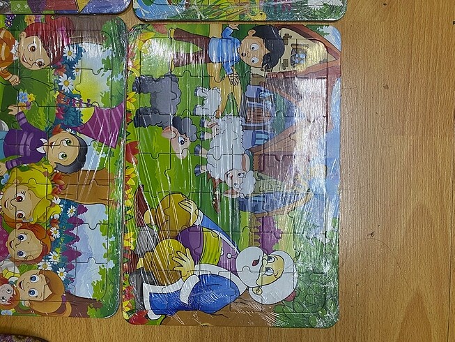  Beden Renk Çocuk puzzle