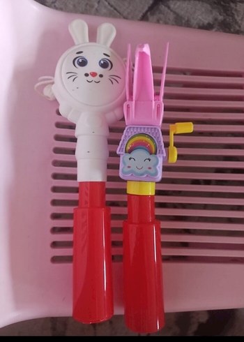 Renkli Tavşan ve Gökkuşağı kuş Oyuncakları - Görsel 2