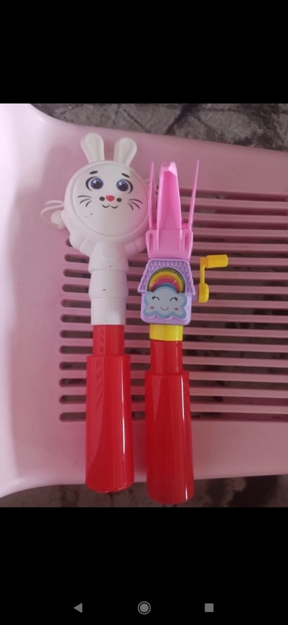 Renkli Tavşan ve Gökkuşağı kuş Oyuncakları - Görsel 2