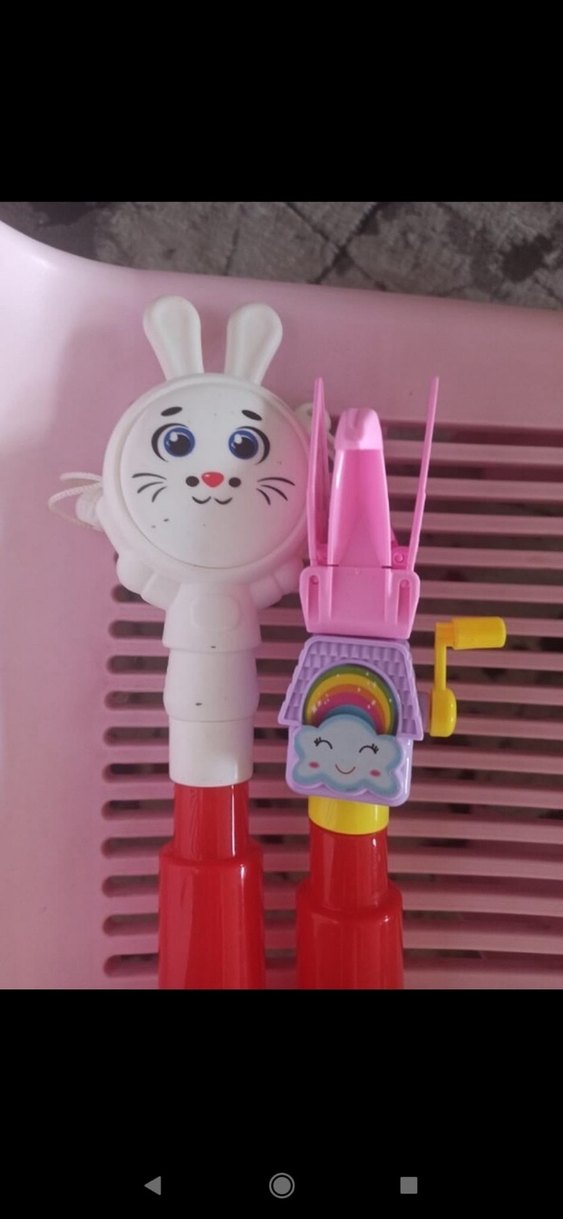 Renkli Tavşan ve Gökkuşağı kuş Oyuncakları - Görsel 5