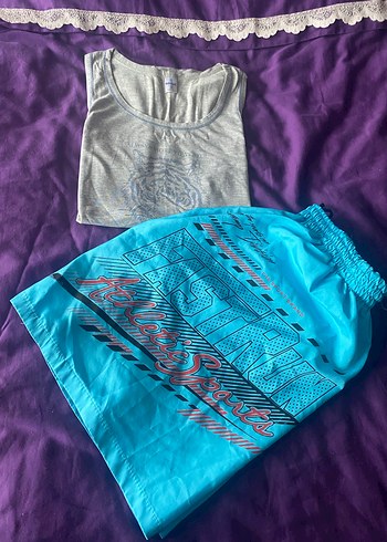 Mavi Atletik Mini Erkek Deniz Şortu - Görsel 2