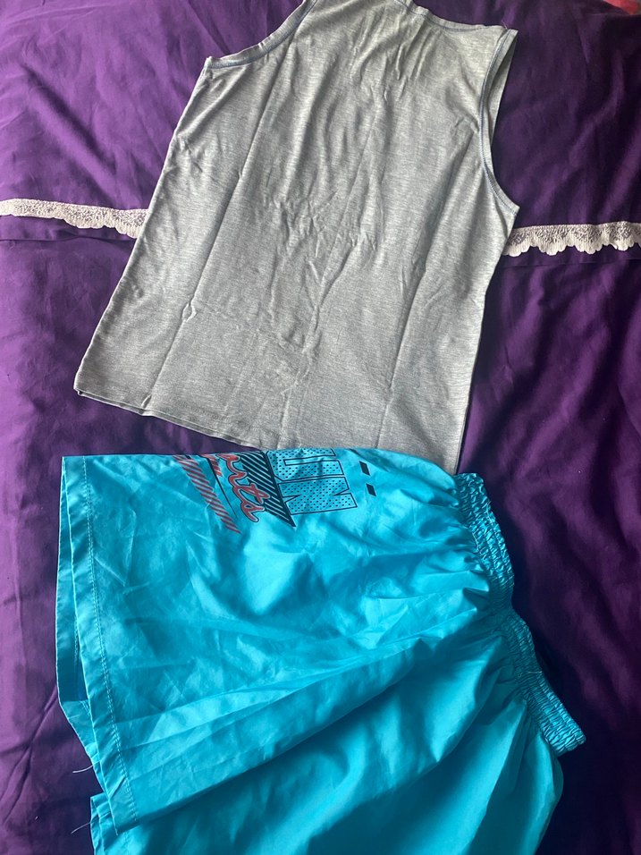 Mavi Atletik Mini Erkek Deniz Şortu - Görsel 4