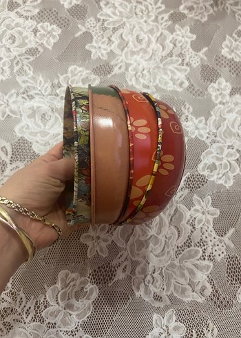 Renkli Kedi Desenli Mama Kabı - Görsel 10