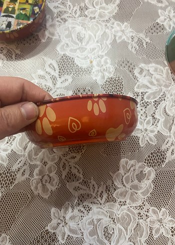 Renkli Kedi Desenli Mama Kabı - Görsel 2