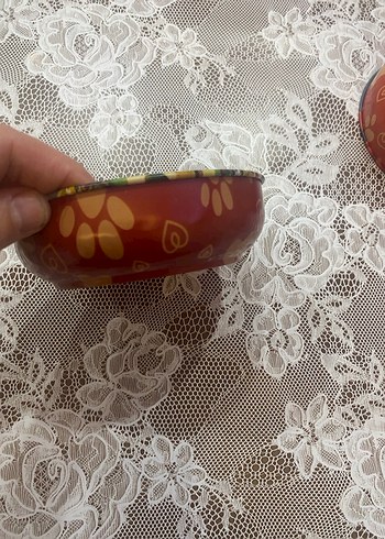 Renkli Kedi Desenli Mama Kabı - Görsel 9