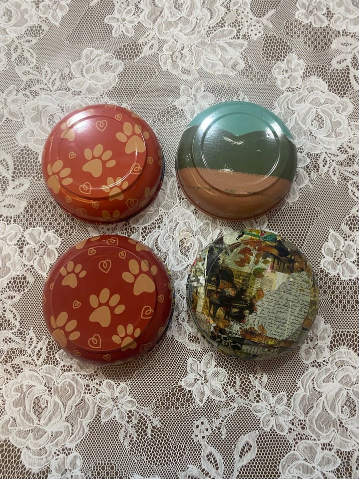 Renkli Kedi Desenli Mama Kabı Seti - Görsel 2