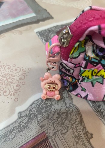 Labubu charm çanta süsü Anahtarlık - Görsel 6