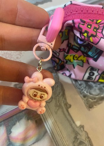 Labubu charm çanta süsü Anahtarlık - Görsel 4