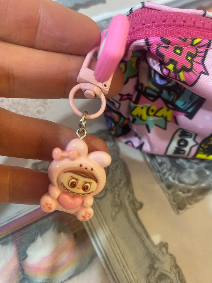 Labubu charm çanta süsü Anahtarlık - Görsel 4