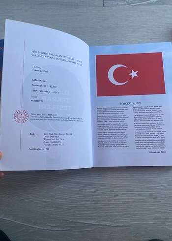 11. Sınıf Tekrar Testleri Seti 1 ve 2 - Görsel 6