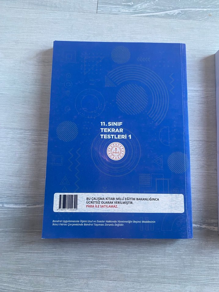 11. Sınıf Tekrar Testleri Seti 1 ve 2 - Görsel 5