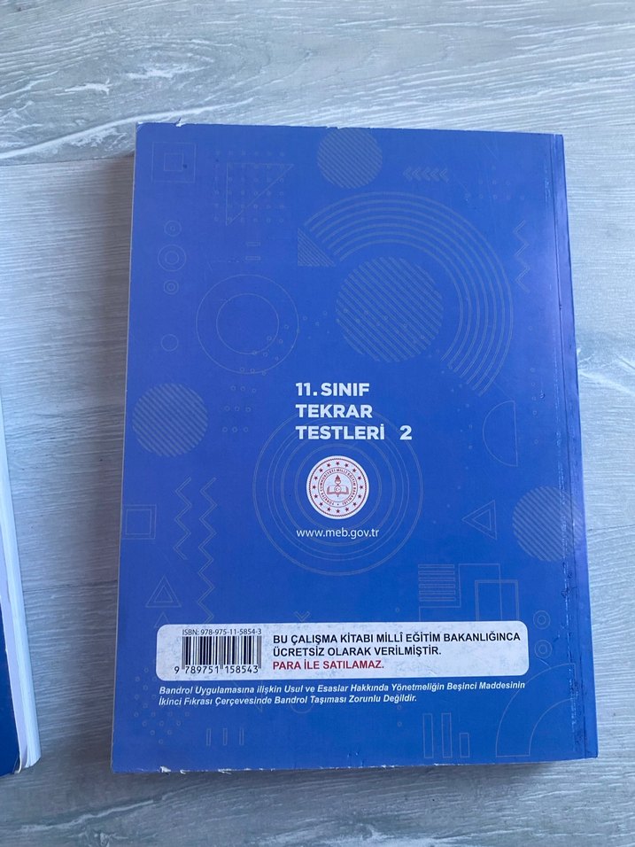 11. Sınıf Tekrar Testleri Seti 1 ve 2 - Görsel 3