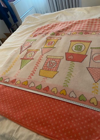 Pembe Ekoseli Bebek Battaniyesi - Görsel 6