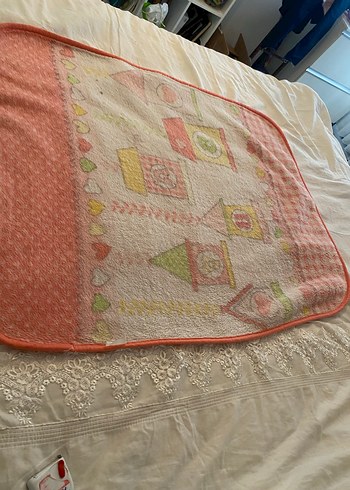 Pembe Ekoseli Bebek Battaniyesi - Görsel 5