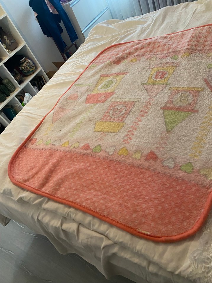 Pembe Ekoseli Bebek Battaniyesi - Görsel 4