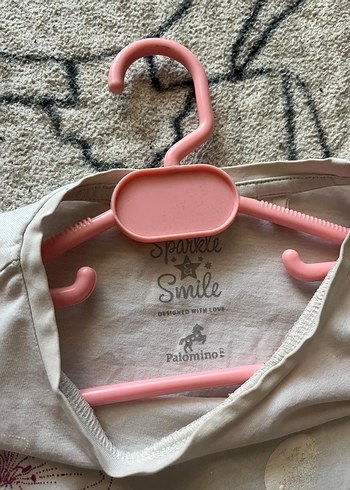 Beyaz Baskılı Uzun Kollu Kız Tişörtü - Görsel 4