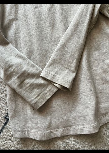 Bej Uzun Kollu tshirt - Görsel 3