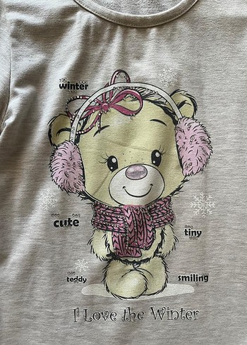 Bej Uzun Kollu tshirt - Görsel 5