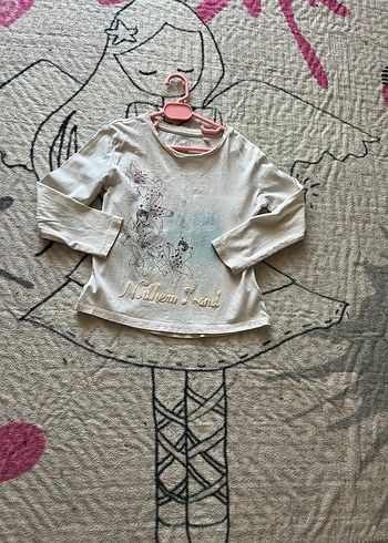 Bej Uzun Kollu tshirt - Görsel 8