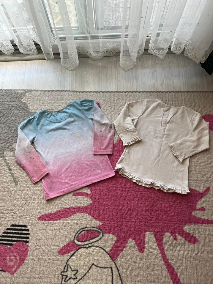 Sindirella baskılı uzun kollu tshirt 3/4 yaş - Görsel 4