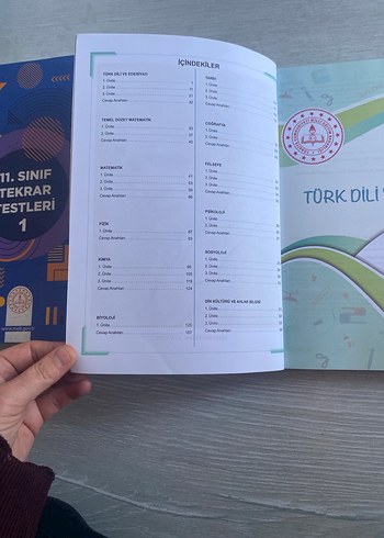 11. Sınıf Tekrar Testleri Seti 1 ve 2 - Görsel 9