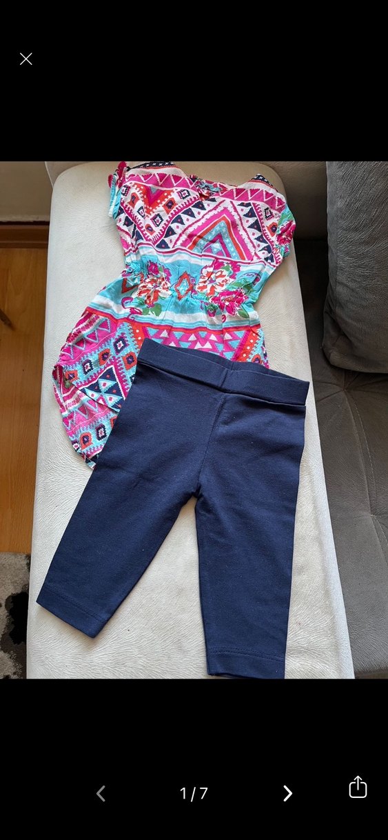 Bebek Kot İlk Adım Ayakkabısı Velcro - Görsel 4