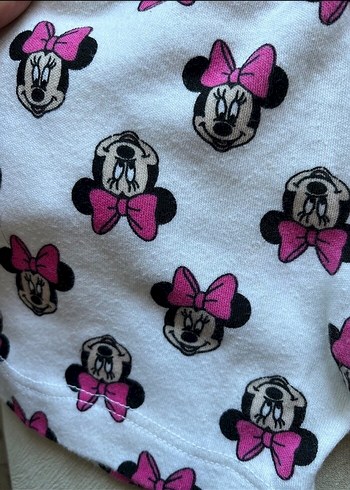 Minimaus desenli bebek şortu - Görsel 4