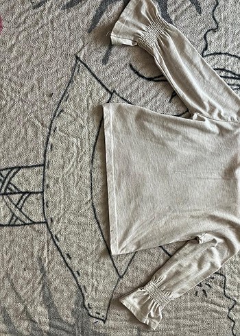 Kız Çocuk Uzun Kollu İşlemeli Tişört - Görsel 5