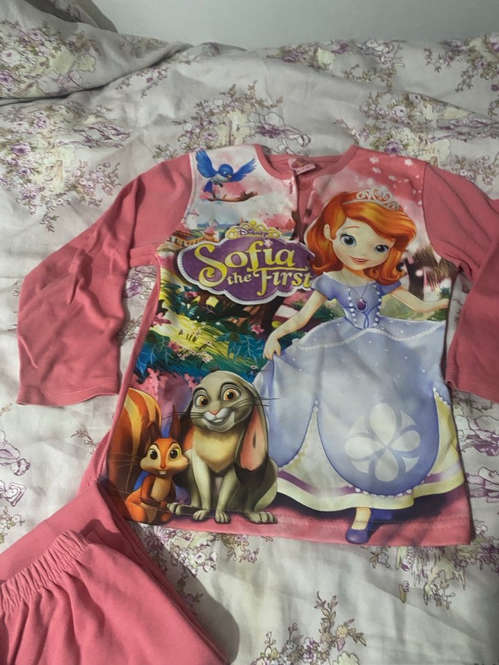 Prenses Sofia Uzun Kollu Baskılı Tişört - Görsel 5