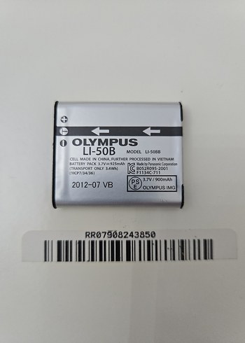 OLYMPUS LI-50B DİJİTAL KAMERA ORJİNAL BATARYA