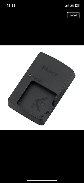 SONY ORJİNAL BC-CSN ŞARJ CİHAZI NP-BN NP-BN1 BATARYA DOLUM İSTAS