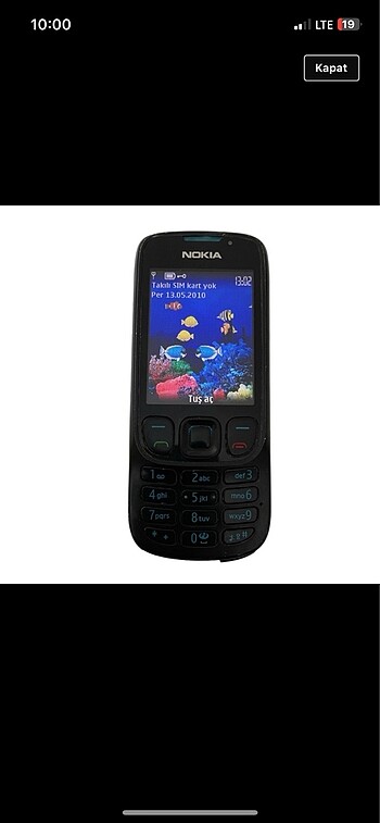NOKİA 6303c BLACK İMEİ KAYITLI VİNTAGE