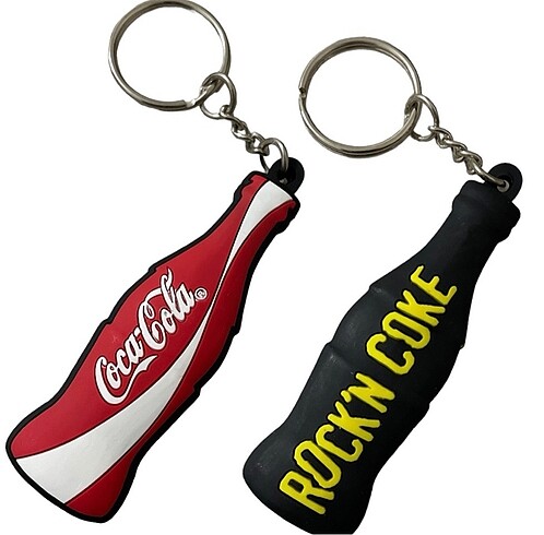 COCA COLA ROCK?N COKE KOLLEKSİYONLUK ANAHTARLIK