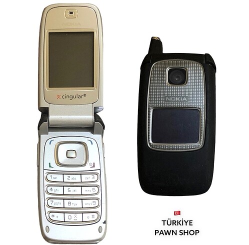 6101 NOKİA KAPAKLI TUŞLU CEP TELEFONU